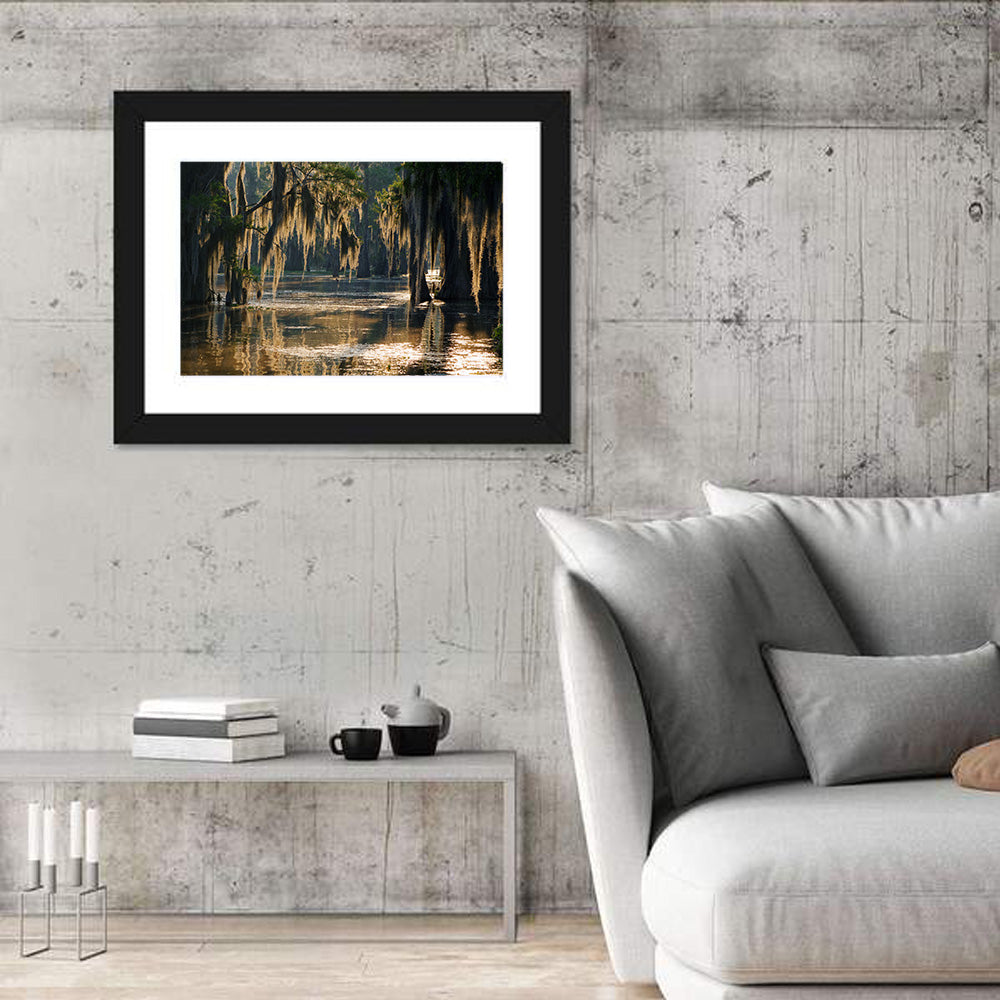 Spanish Moss in Louisiana Bayou Wall Art