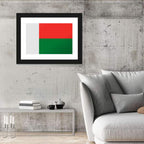 Madagascar Flag Wall Art