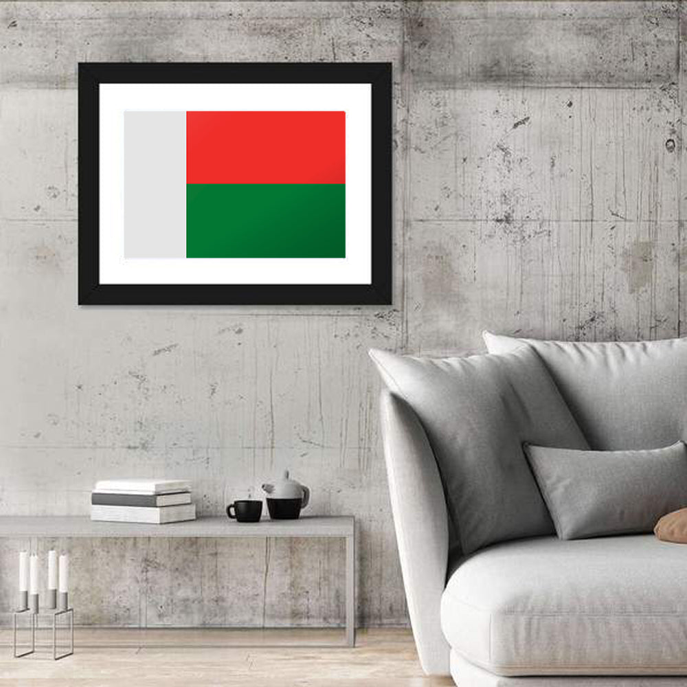 Flag Of Madagascar Wall Art