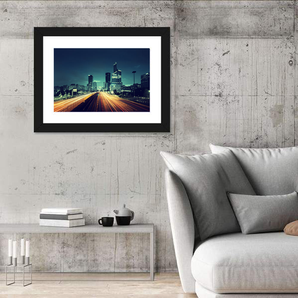 La Défense at Sunset, Paris Wall Art