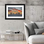 Brandenburg Gate at Dusk Wall Art