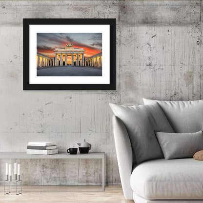 Brandenburg Gate at Dusk Wall Art