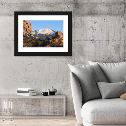 Pikes Peak Sunrise, Garden of the Gods Wall Art