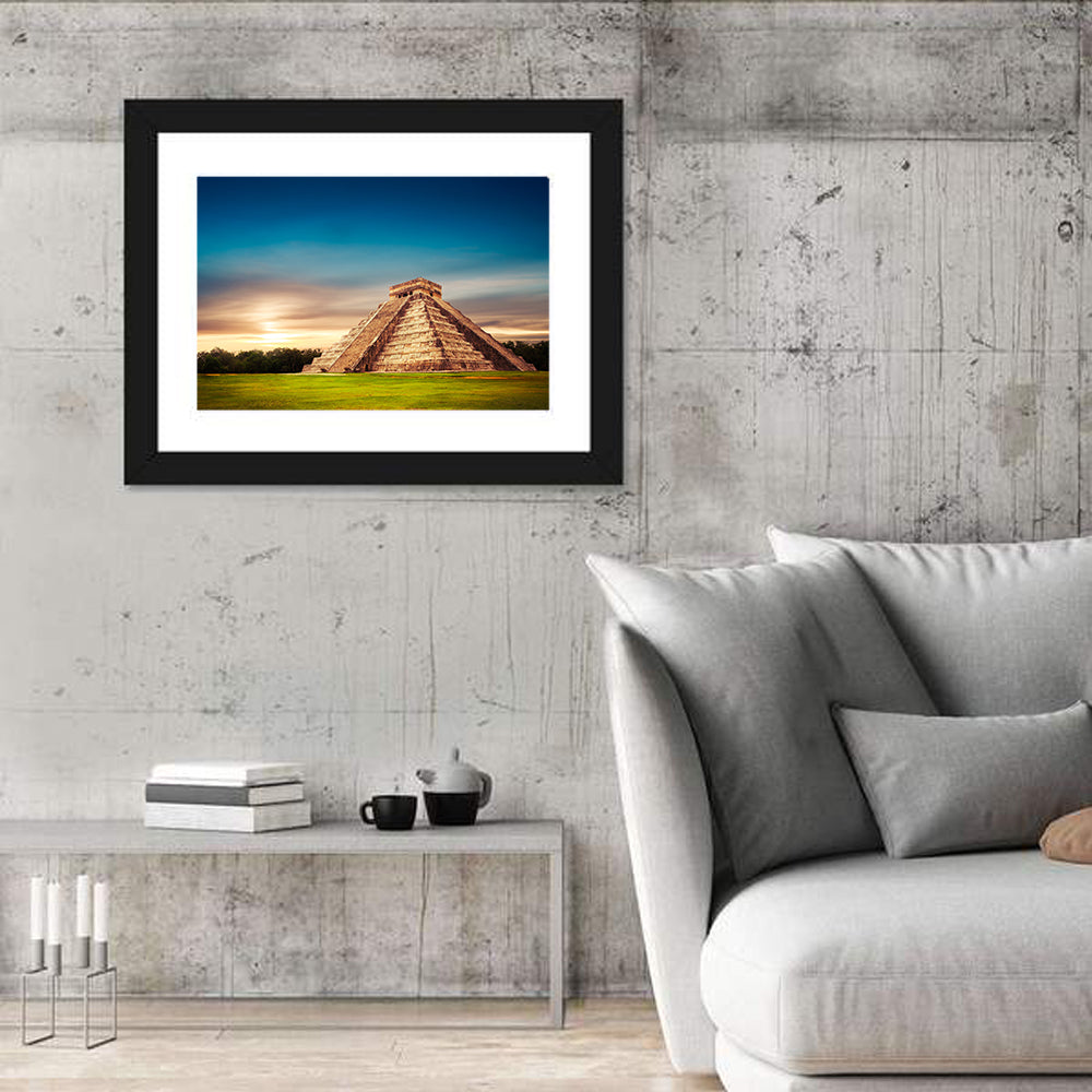 Temple of Kukulkan, Chichen Itza Wall Art