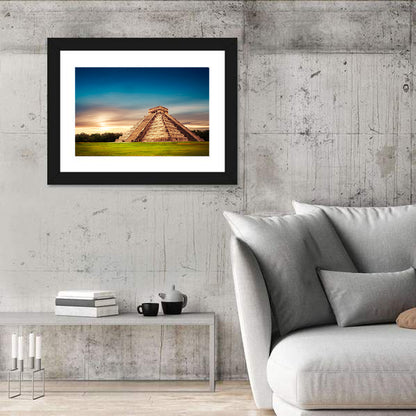 Temple of Kukulkan, Chichen Itza Wall Art