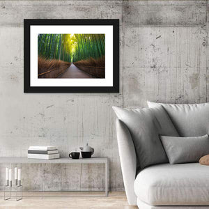 Bamboo Forest In Kyoto Wall Art