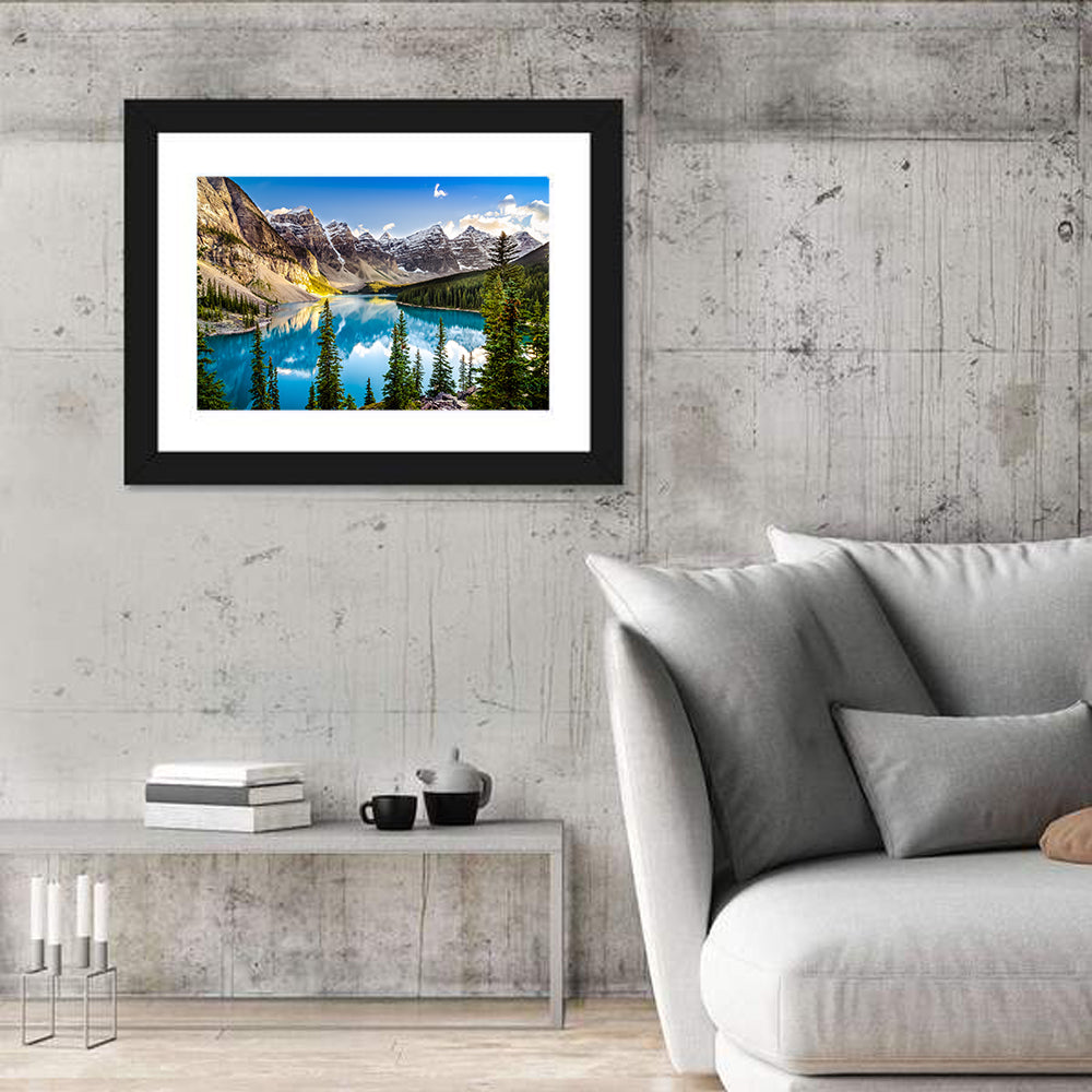 Moraine Lake Reflection Wall Art