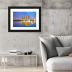 Singapore Skyline at Twilight Wall Art