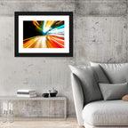 Night Traffic Light Trails Wall Art