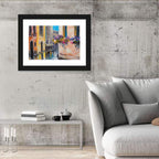 Venice Canal with Flower Boxes Wall Art