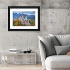 Neuschwanstein Castle in Autumn Wall Art
