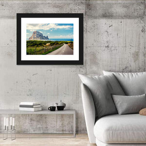 Road To The Cala d'Hort Beach Wall Art