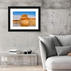 Lone Rock at Lake Powell Wall Art