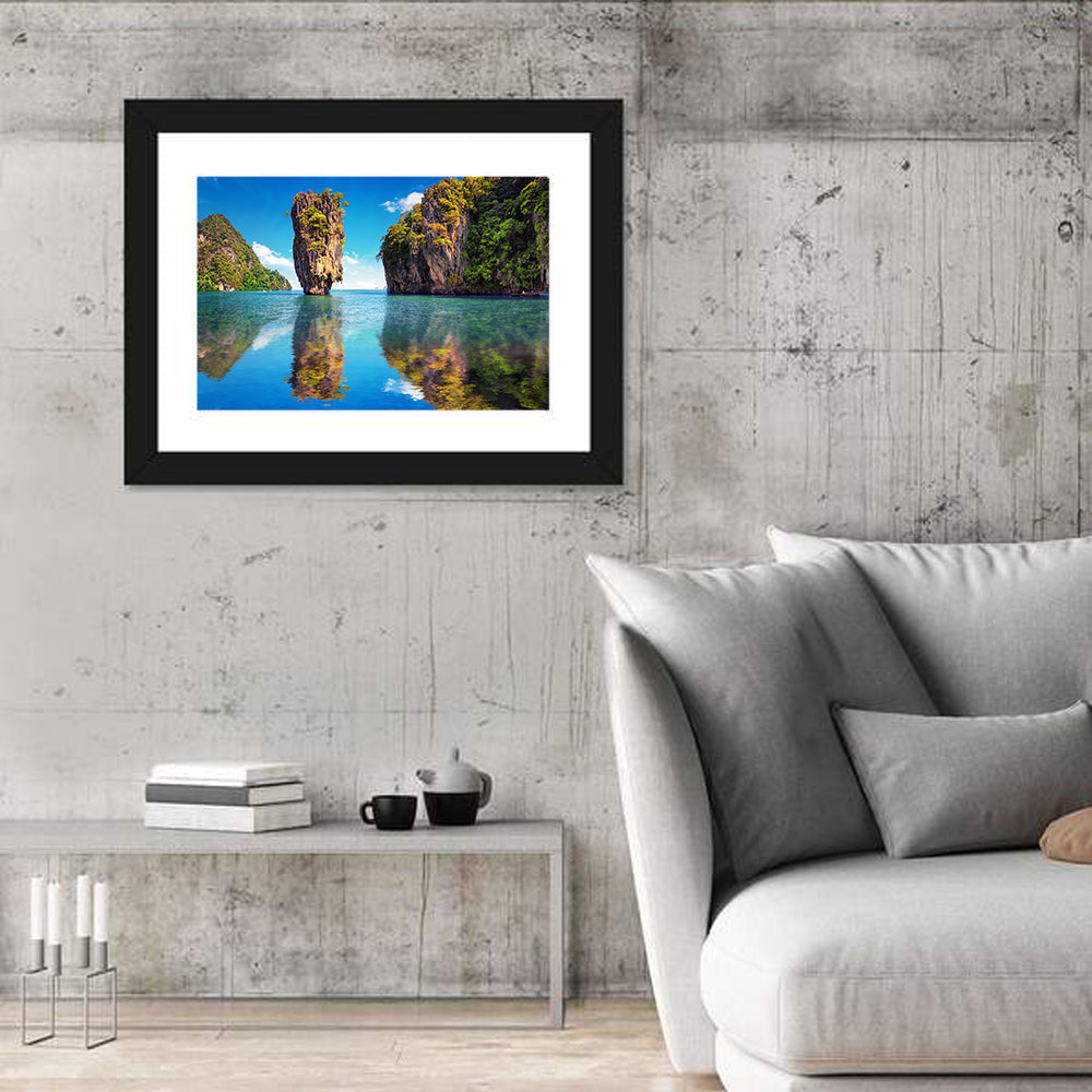 James Bond Island, Phang Nga Wall Art in a room, landscape
