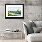 Taipei Skyline at Golden Hour Wall Art