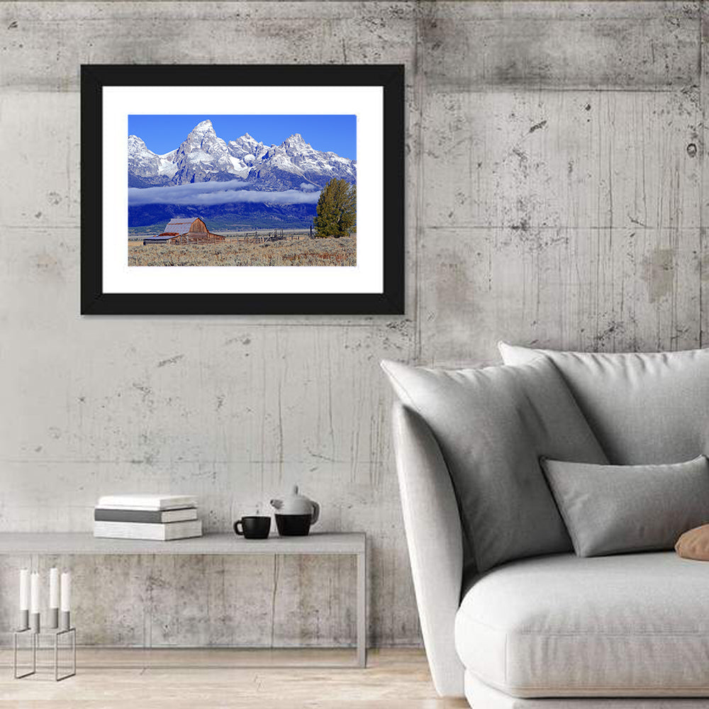 T.a. Moulton Barn, Grand Teton Wall Art