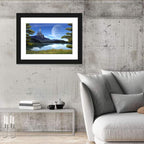 Moonlit Medieval Castle Wall Art