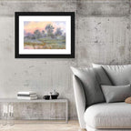 Morning Mist Over Meadow Wall Art