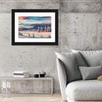 Snowy Alpine Sunset Wall Art