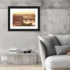 Ponte Vecchio at Golden Hour Wall Art