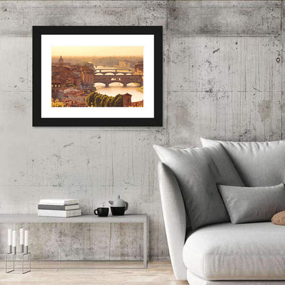 Bridge Ponte Vecchio Florence Wall Art