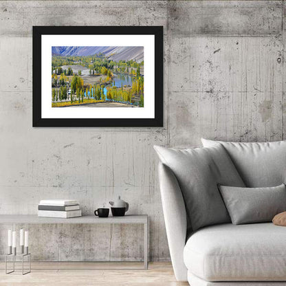 Autumn Valley, Northern Pakistan Wall Art