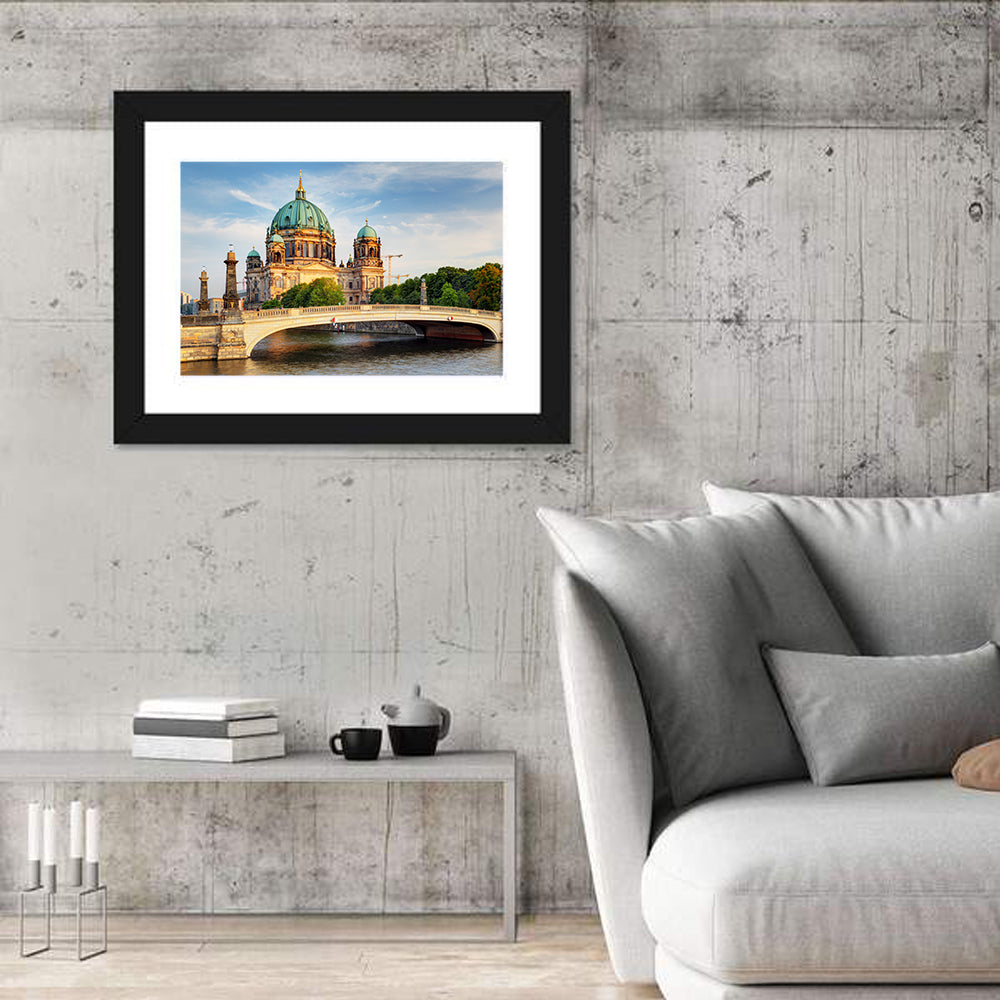 Berlin Cathedral at Golden Hour Wall Art