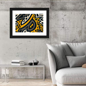 African Geometric Pattern Wall Art