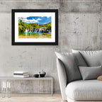 Skradinski Buk Cascading Waterfall Wall Art