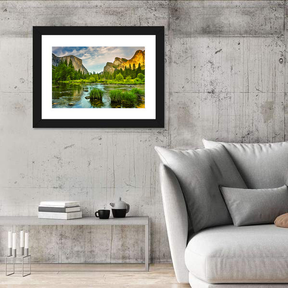 Merced River at Yosemite Valley Wall Art