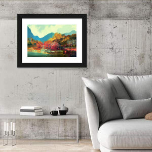 Autumn Forest Artwork Wall Art