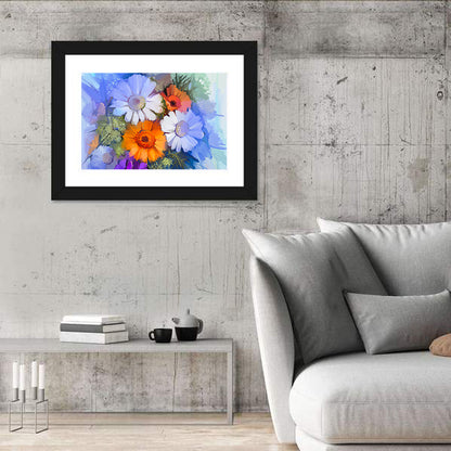 Impasto Floral Bouquet Wall Art