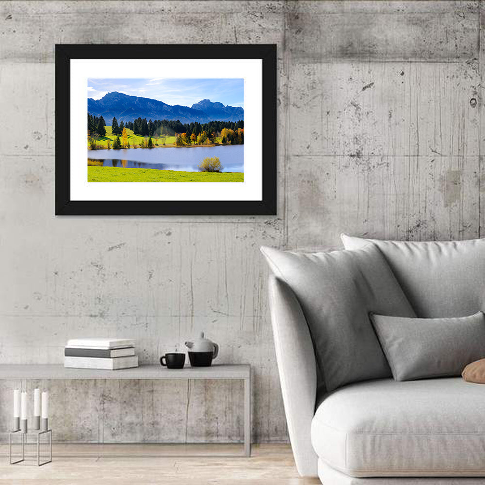 Alpine Lake in Bavaria Wall Art