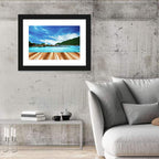 Nang Yuan Island Dock View Wall Art