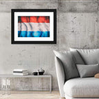 Luxembourg Flag Wall Art