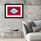 Arkansas State Flag Wall Art
