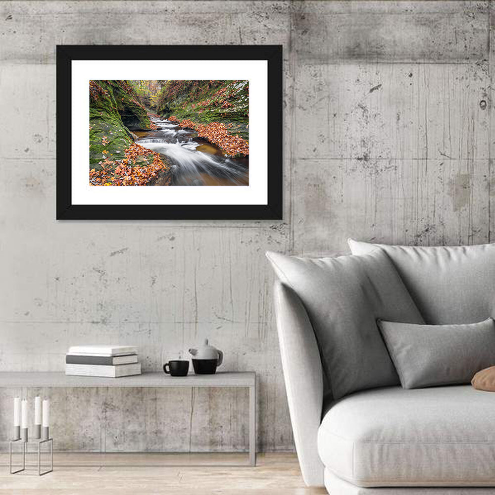 Warren County Autumn Cascades Wall Art