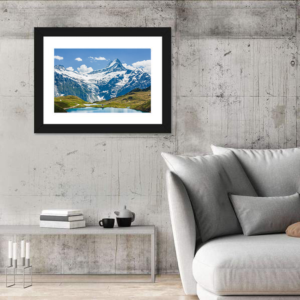 Schreckhorn Over Bachalpsee Wall Art
