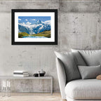 Schreckhorn Over Bachalpsee Wall Art