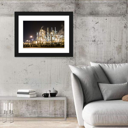 US Oil Refinery Wall Art