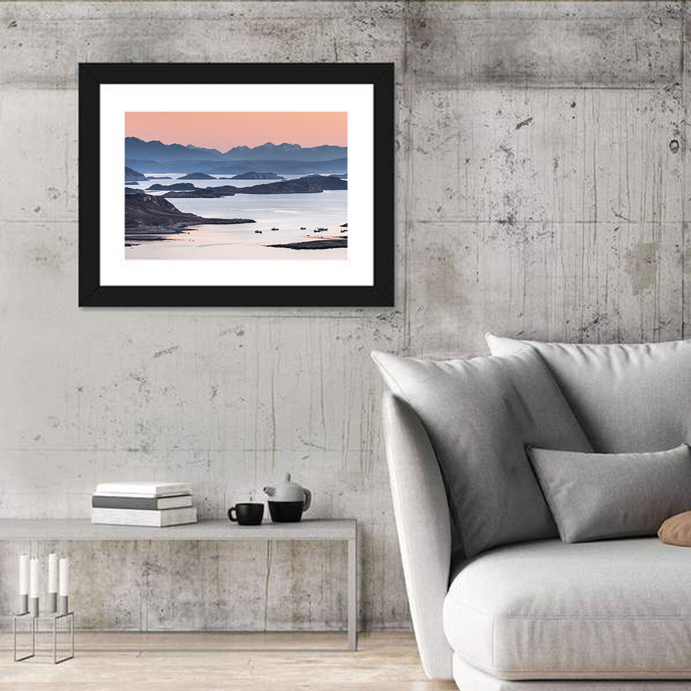 Summer Isles at Althandhu Wall Art in a room, landscape