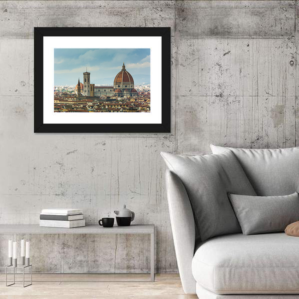 Florence Cathedral Dome and Bell Tower Wall Art