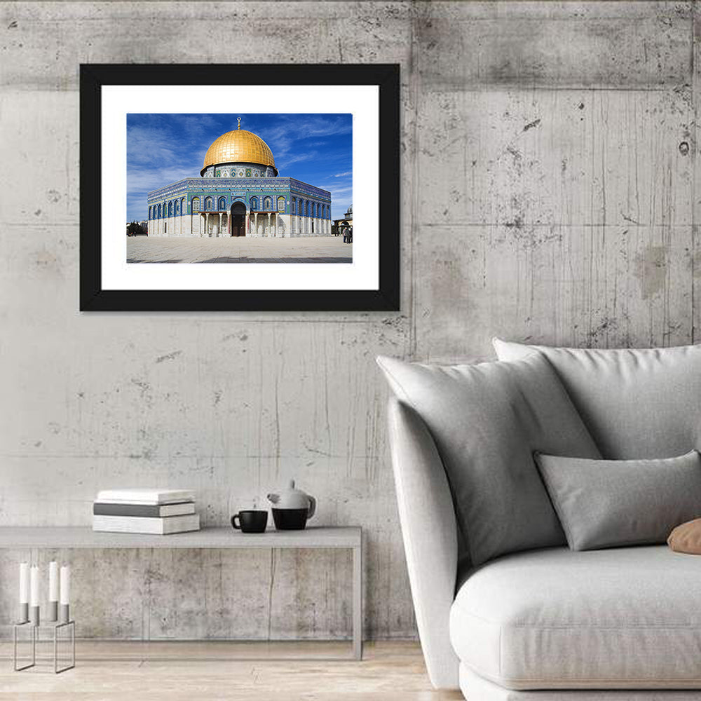 Dome of the Rock, Masjid Al Aqsa Wall Art in a room, landscape