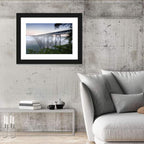New River Gorge Bridge at Dusk Wall Art