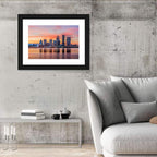 Louisville Skyline at Sunset Wall Art