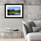 Swift Current Lake Reflection Wall Art