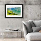 Aurlandsfjord Valley Panorama Wall Art