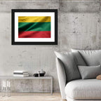 Lithuanian Flag Wall Art