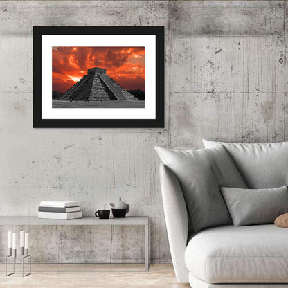 El Castillo Chichen Itza Wall Art
