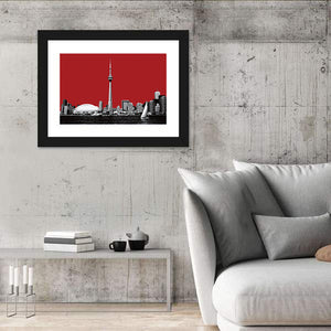 Toronto Downtown Lake Wall Art